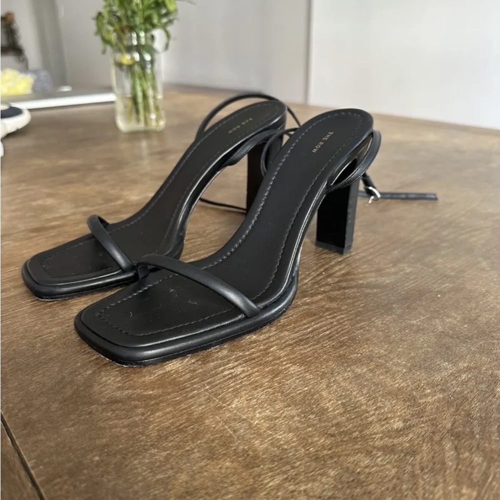 The Row Kate Block Heel Sandals Size 38 - Picture 3 of 6